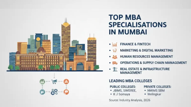 Top MBA Specialisations in Mumbai From Finance to Real Estate